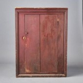 JELLY CUPBOARD IN RED PAINTA p
