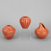 JEMEZ, GROUP OF THREE REDWARE