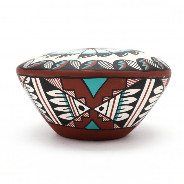 JEMEZ PUEBLO SEED JAR Four color
