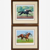 JENNESS CORTEZ, PAIR SIGNED RA