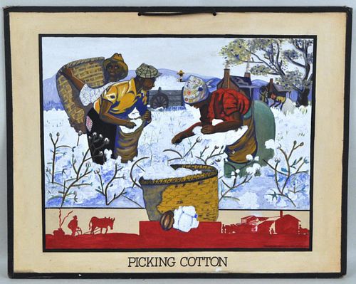 JENNIE HITE, "PICKING COTTON",