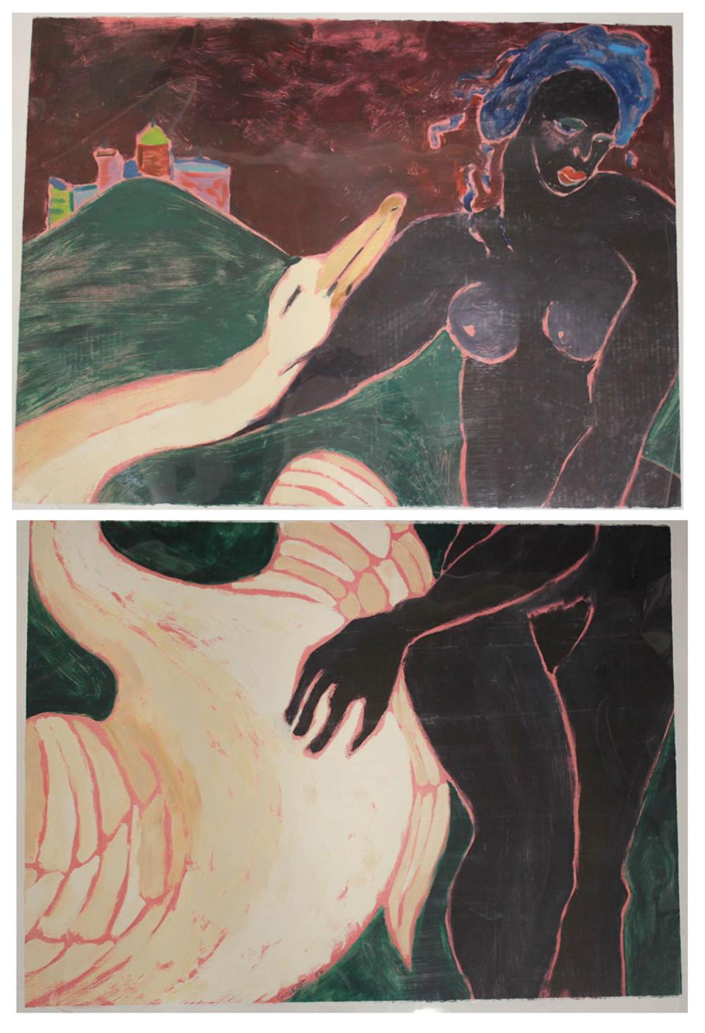 JENNIFER GUSKE TWO MIXED MEDIA