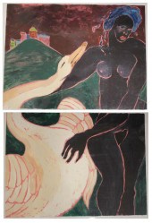 JENNIFER GUSKE TWO MIXED MEDIA