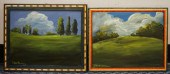 JENNIFER LANNE, TWO LANDSCAPES
