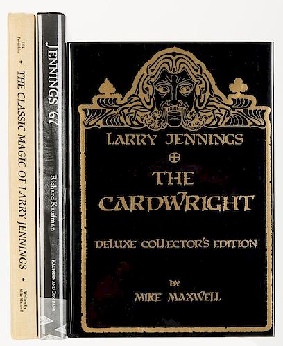 JENNINGS, LARRY. THREE MAGIC BOOKS,