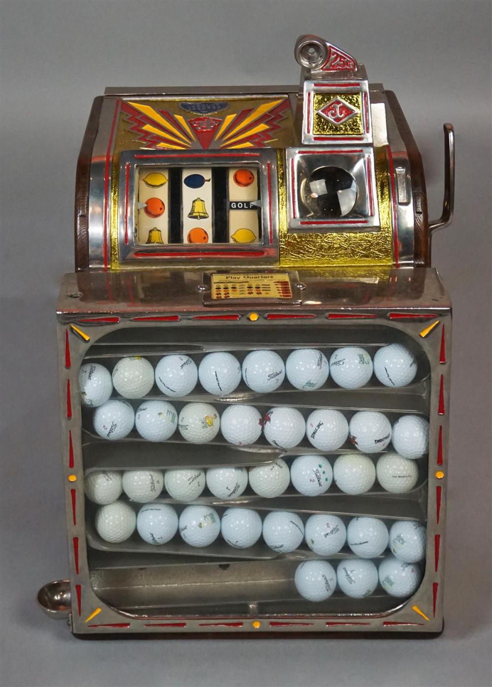 JENNINGS OAK AND CHROME SLOT