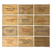 Jenny Holzer Truisms. 12 pc JE