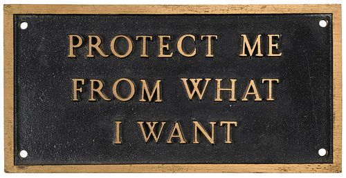 JENNY HOLZER(American, born 1950)