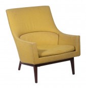 JENS RISOM A-CHAIR WITH WOODEN