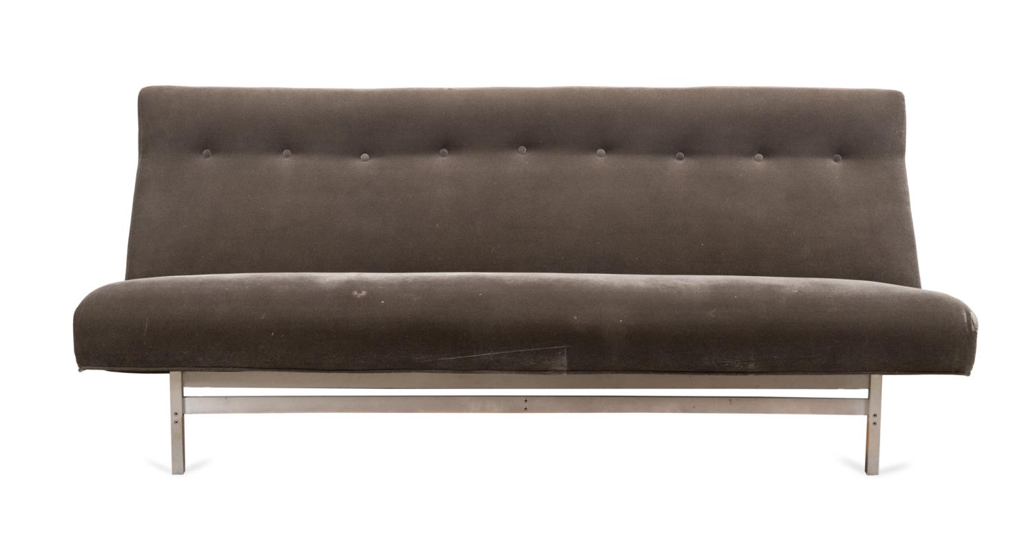 JENS RISOM DARK GRAY UPHOLSTERED