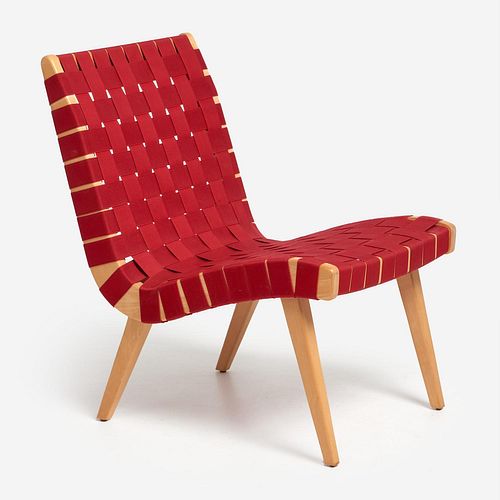 JENS RISOM KNOLL 654 ARMLESS LOUNGE