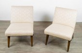 JENS RISOM PAIR OF LOUNGE CHAI