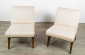 JENS RISOM PAIR OF LOUNGE CHAI