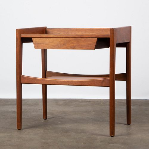 JENS RISOM WALNUT NIGHTSTAND WITH