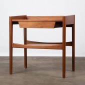 JENS RISOM WALNUT NIGHTSTAND W