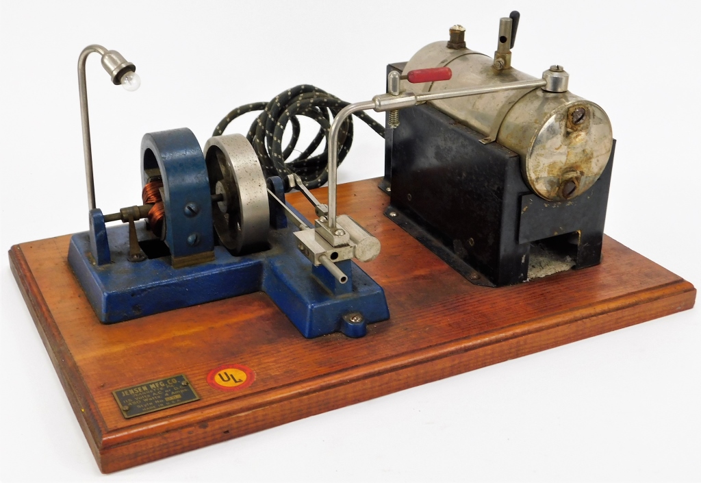 JENSEN NO. 10 ELECTRIC STEAM ENGINE