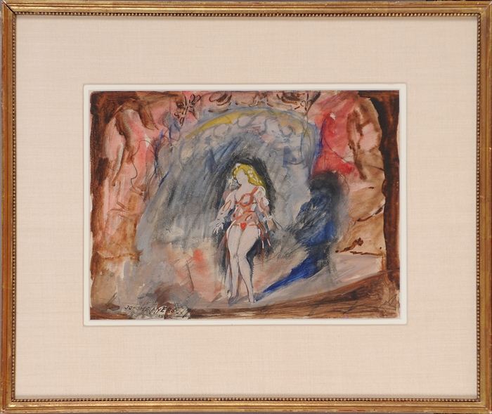 JEROME MYERS (1867-1940): "WOMAN ON
