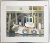 JEROME PRIEBE GASTON WATERCOLO