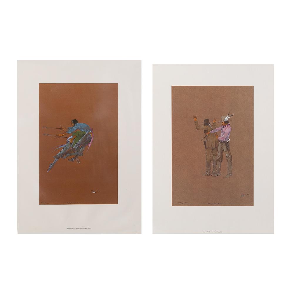 JEROME RICHARD TIGER, PAIR OF