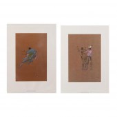 JEROME RICHARD TIGER, PAIR OF