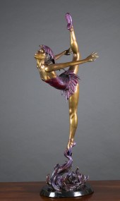 JERRY JOSLIN BRONZE SCULPTUREJ