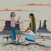 JERRY LEE, UNTITLED (TWO FIGUR