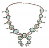 Jerry Roan turquoise squash bl