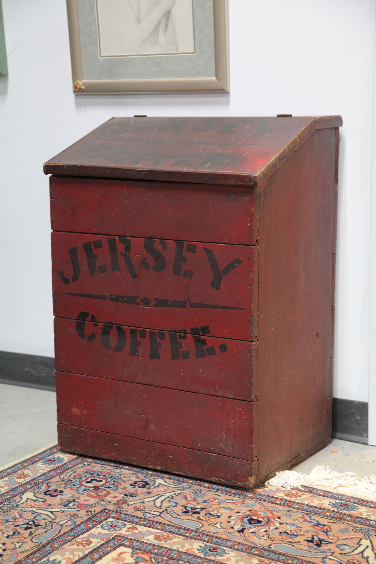 JERSEY COFFEE BIN.  Ohio  late 19th
