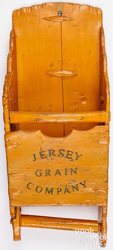 JERSEY GRAIN COMPANY PAINTED SCOOP,