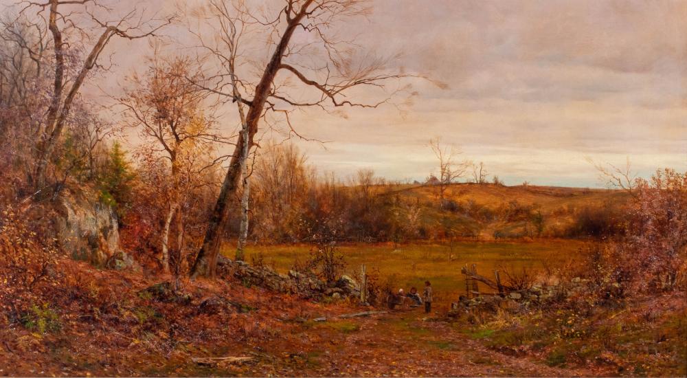 JERVIS MCENTEE, AMERICAN 1828-1891,