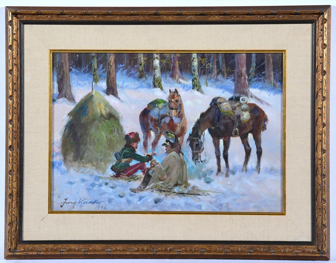 JERZY KOSSACK, CAMPING SOLDIERS