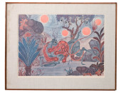 JESSE ALLEN SIGNED SERIGRAPH L