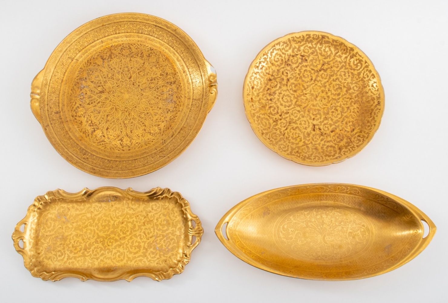 JESSE DEAN LIMOGES GOLD ENCRUSTED