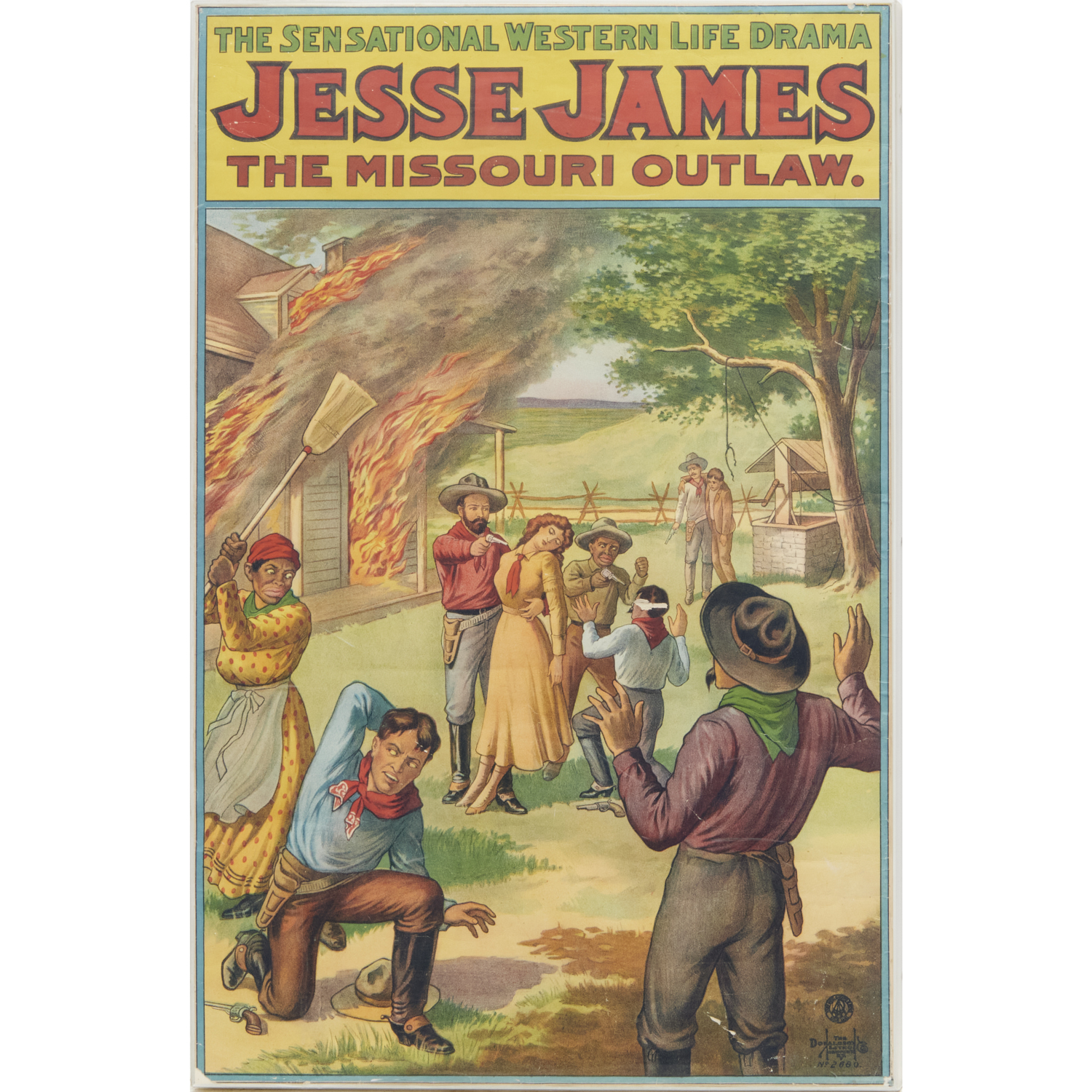 JESSE JAMES, CHROMOLITHOGRAPHIC