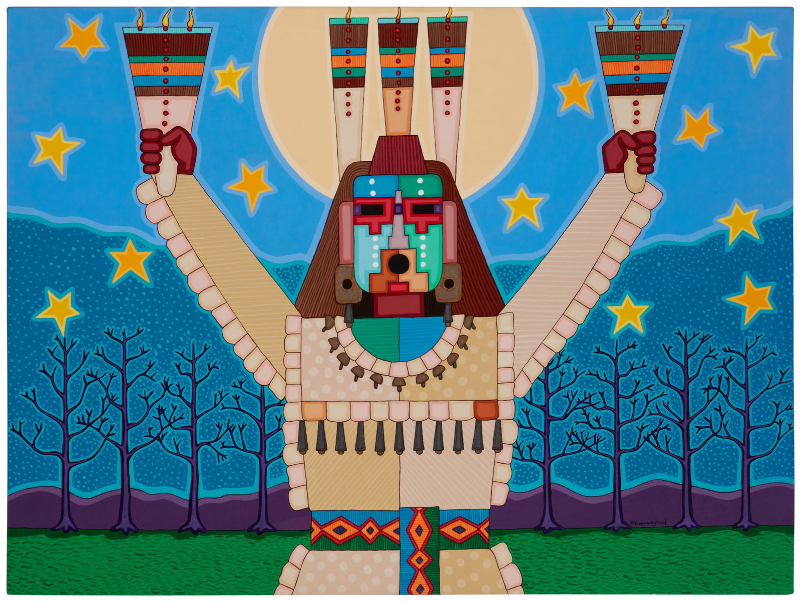 JESSE T. HUMMINGBIRD (1952-2021,