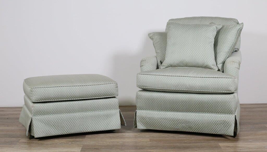 JESSICA CHARLES SWIVEL LOUNGE CHAIR