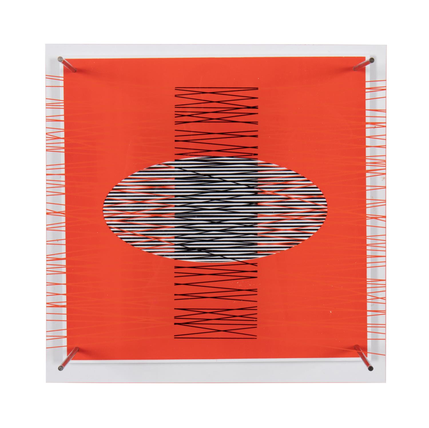 JESUS R. SOTO 'OVALO EN EL ROJO,'