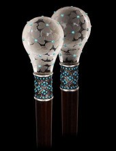 JEWELED ROC CRYSTAL KNOB-Ca. 1
