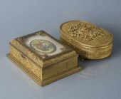 JEWELLERY CASKETSTwo mid 20th