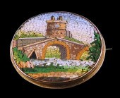 JEWELRY: 10K ANTIQUE MICROMOSA