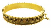 JEWELRY: 10K VICTORIAN BANGLE