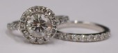 JEWELRY. 1.37CT ROUND BRILLIAN