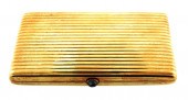JEWELRY: 14K GOLD BOX, RECTANG