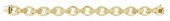 JEWELRY: 14K GOLD HOLLOW LINK