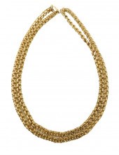 JEWELRY: 14K GOLD NECKCHAIN, D