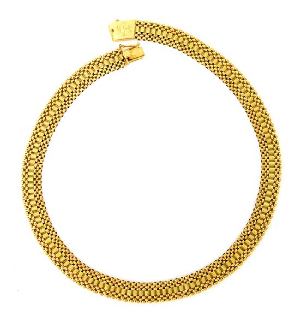 JEWELRY: 14K GOLD NECKLACE, ROLEX