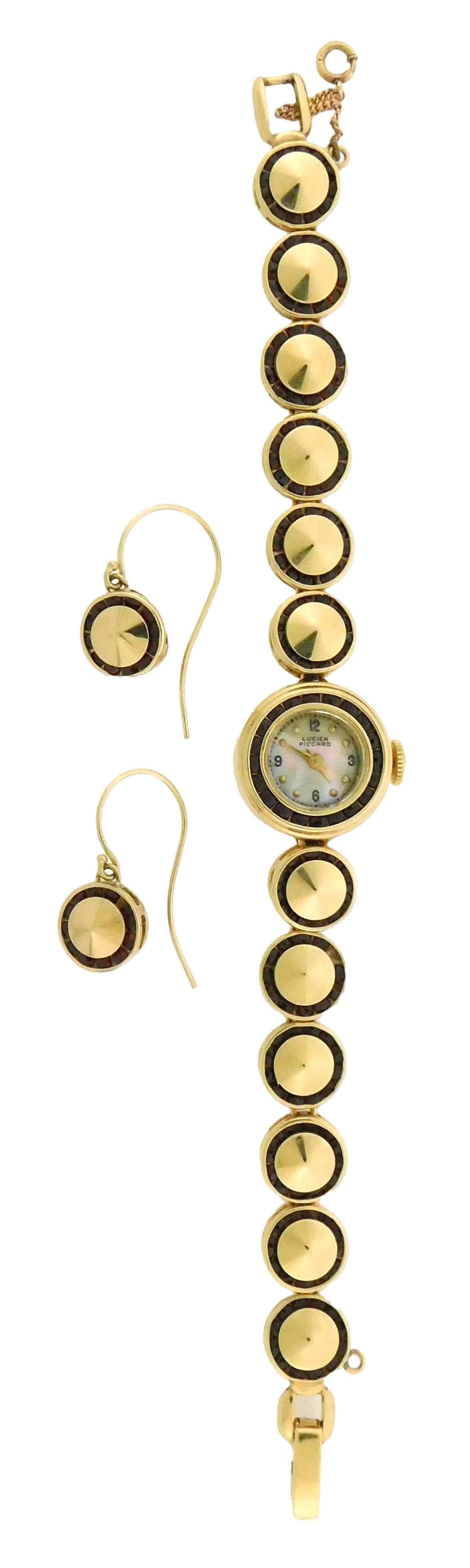 JEWELRY: 14K LADIES WATCH AND