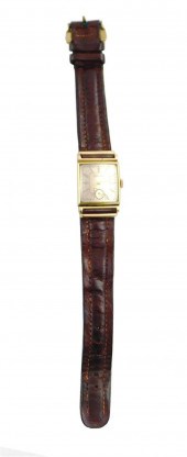 JEWELRY: 14K LONGINES WATCH, S