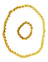 JEWELRY: 14K MATCHING NECK CHA