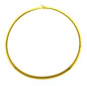 JEWELRY: 14K OMEGA CHAIN, OMEG